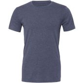 Canvas Unisex Heather CVC T-Shirt - Heather Navy Size XXL