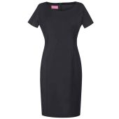 Brook Taverner Ladies Sophisticated Teramo Dress - Black Size 20/R