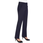 Brook Taverner Ladies Sophisticated Genoa Trousers - Navy Size 20/R