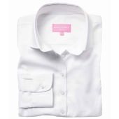 Brook Taverner Ladies Aspen Long Sleeve Oxford Shirt