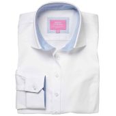 Brook Taverner Ladies Mirabel Long Sleeve Stretch Oxford Shirt