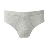 Fruit of the Loom Classic Sport Briefs - Light Grey Marl Size XXL