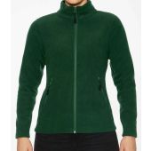 Gildan Hammer Ladies Micro Fleece Jacket - Forest Green Size 4XL