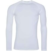 AWDis Cool Long Sleeve Base Layer - Arctic White Size XXL