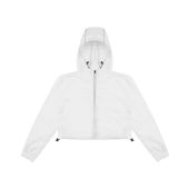 AWDis Ladies Cool Cropped Windshield Jacket - Arctic White Size XL