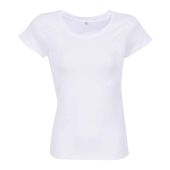 RTP Apparel Ladies Tempo 145 Organic T-Shirt - White Size XXL