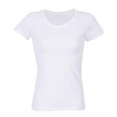 RTP Apparel Ladies Tempo 185 Organic T-Shirt - White Size XXL