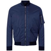 SOL'S Unisex Rebel Fashion Bomber Jacket - French Navy Size 3XL