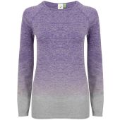 Tombo Ladies Seamless Fade Out Long Sleeve Top