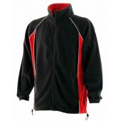 Finden and Hales Contrast Micro Fleece Jacket