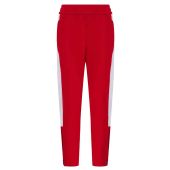 Finden and Hales Kids Knitted Tracksuit Pants - Red/White Size 13