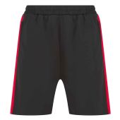 Finden and Hales Knitted Shorts - Black/Red Size 3XL