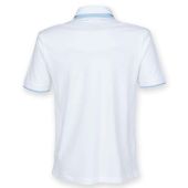 Front Row Contrast Cotton Piqué Polo Shirt