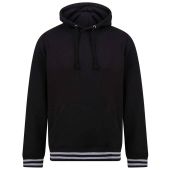 Front Row Unisex Striped Cuff Hoodie