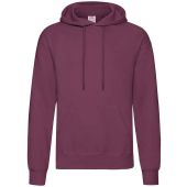 Fruit of the Loom Classic Hooded Sweatshirt - Burgundy Size 3XL