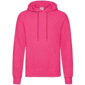 Fruit of the Loom Classic Hooded Sweatshirt - Fuchsia Size XXL