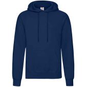 Fruit of the Loom Classic Hooded Sweatshirt - Navy Size 4XL