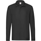 Fruit of the Loom Premium Long Sleeve Cotton Piqué Polo Shirt