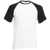 Fruit of the Loom Contrast Baseball T-Shirt