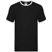 Fruit of the Loom Contrast Ringer T-Shirt