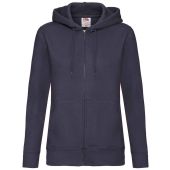 Fruit of the Loom Premium Lady Fit Zip Hooded Jacket - Deep Navy Size XXL