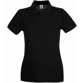 Fruit of the Loom Lady-Fit Premium Cotton Piqué Polo Shirt