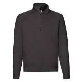 Fruit of the Loom Premium Zip Neck Sweatshirt