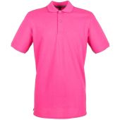 Henbury Modern Fit Cotton Piqué Polo Shirt - Fuchsia Size 3XL