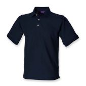 Henbury Ultimate Poly/Cotton Piqué Polo Shirt - Navy Size 4XL