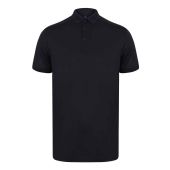 Henbury Slim Fit Stretch Microfine Piqué Polo Shirt - Navy Size 3XL