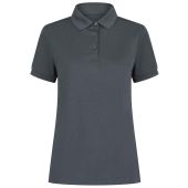 Henbury Ladies Recycled Polyester Polo Shirt - Charcoal Size 4XL