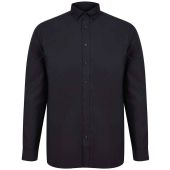 Henbury Modern Long Sleeve Classic Fit Oxford Shirt