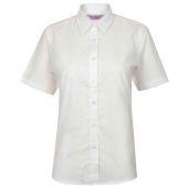 Henbury Ladies Short Sleeve Classic Oxford Shirt