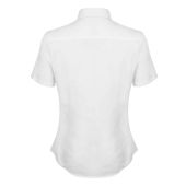 Henbury Ladies Modern Short Sleeve Regular Fit Oxford Shirt