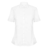 Henbury Ladies Modern Short Sleeve Regular Fit Oxford Shirt