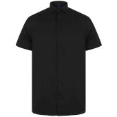 Henbury Short Sleeve Stretch Poplin Shirt