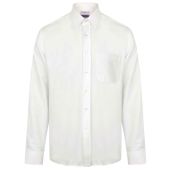 Henbury Long Sleeve Wicking Shirt - White Size 4XL