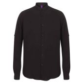 Henbury Mandarin Roll Sleeve Anti-Bac Wicking Shirt