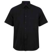 Henbury Short Sleeve Wicking Shirt - Navy Size 4XL