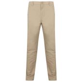 Henbury Stretch Flex Waistband Chino Trousers - Stone Size 44/U