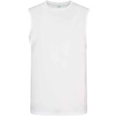 AWDis Cool Smooth Sports Vest - Arctic White Size XXL