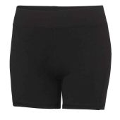 AWDis Ladies Cool Training Shorts - Jet Black Size XL