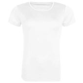 AWDis Ladies Cool Recycled T-Shirt - Arctic White Size XXL