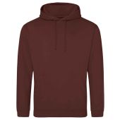 AWDis College Hoodie - Chocolate Fudge Brownie Size XS