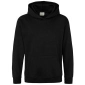 AWDis Kids Hoodie - Deep Black Size 12-13