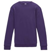 AWDis Kids Sweatshirt - Purple Size 12-13