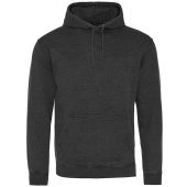 AWDis Washed Hoodie - Washed Jet Black Size XS