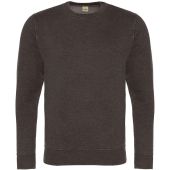 AWDis Washed Sweatshirt - Washed Charcoal Size 3XL