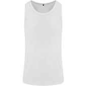 AWDis Tri-Blend Vest - Solid White Size XXL