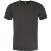 AWDis Washed T-Shirt - Washed Jet Black Size XS